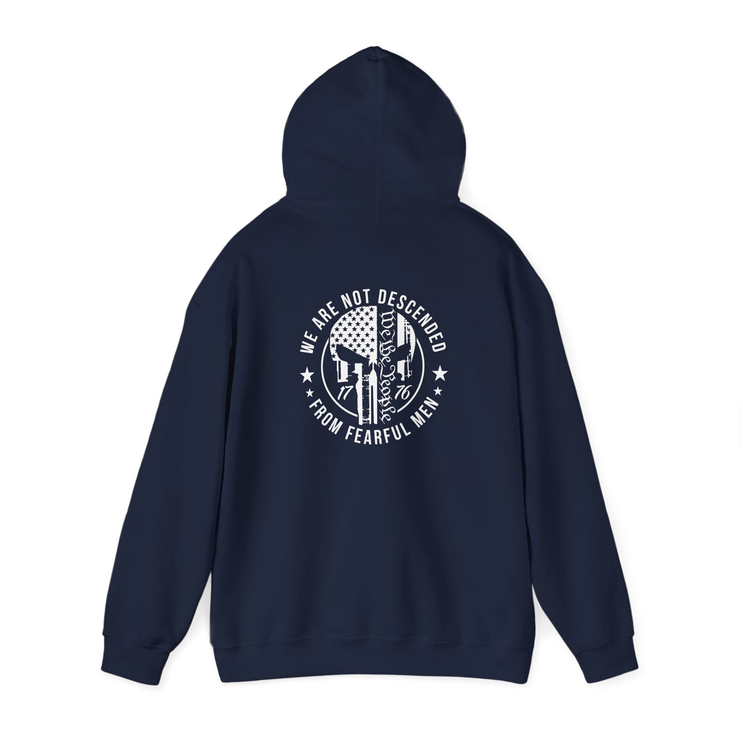 1776 Vintage American Patriot Hoodie – Unisex Heavy Blend™ Sweatshirt