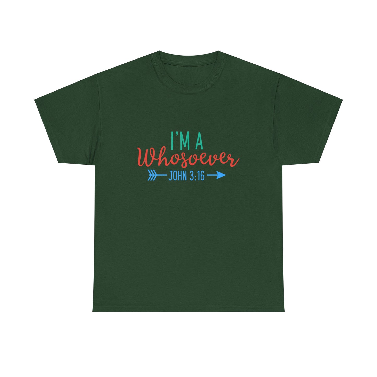 I'm A Whosoever Unisex Heavy Cotton Tee - Inspirational Faith-Based Shirt