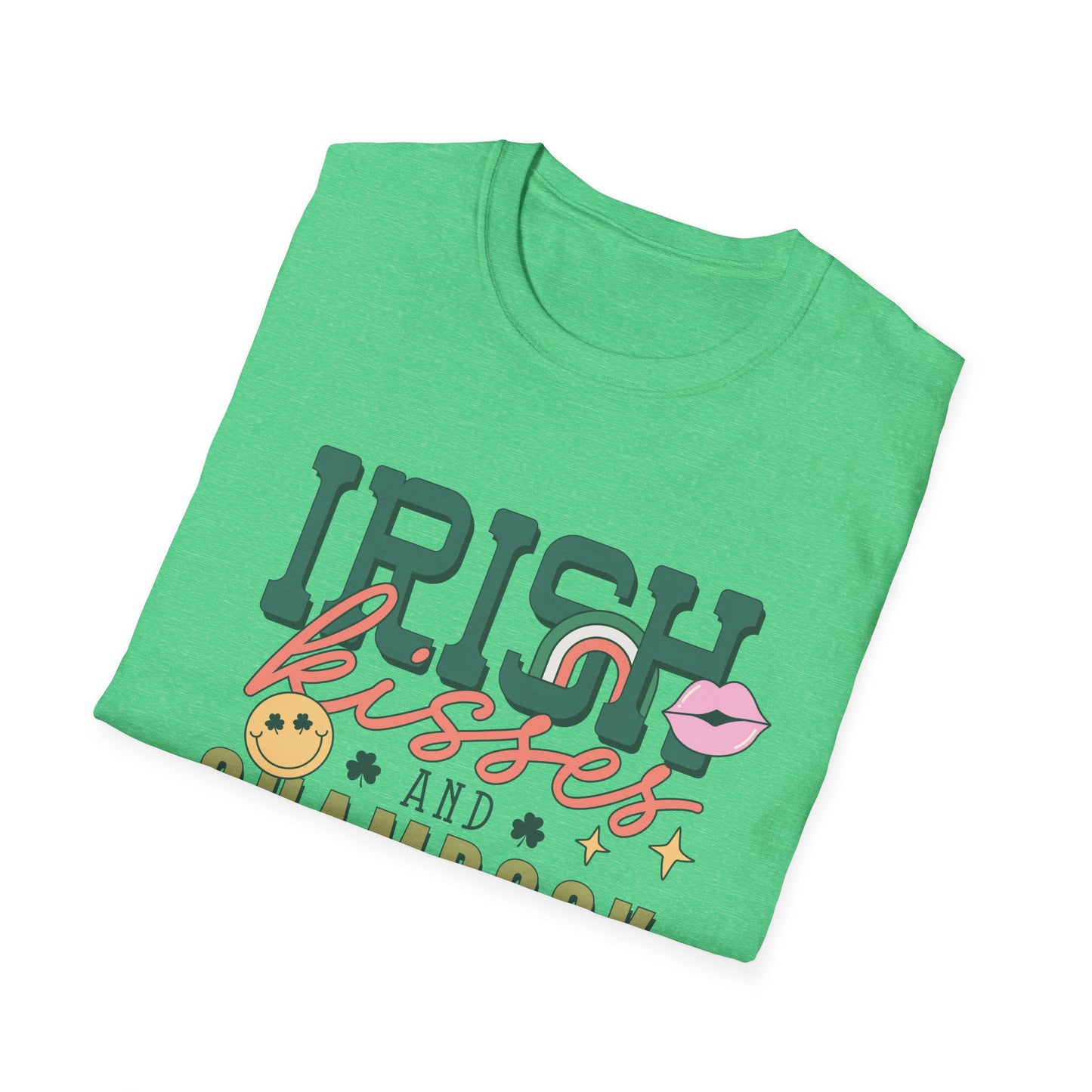 Irish Kisses and Shamrock Wishes Unisex T-Shirt