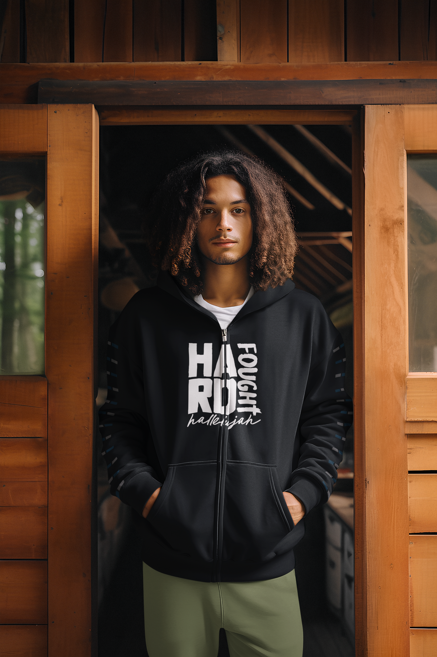 Hard Fought Hallelujah Zip Hoodie