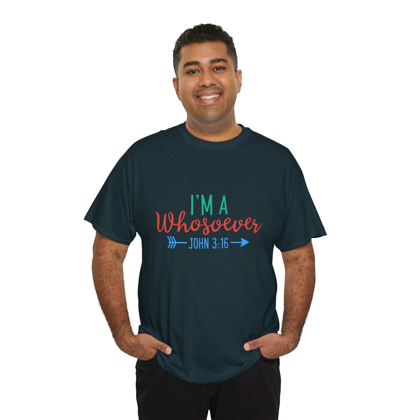 I'm A Whosoever Unisex Heavy Cotton Tee - Inspirational Faith-Based Shirt