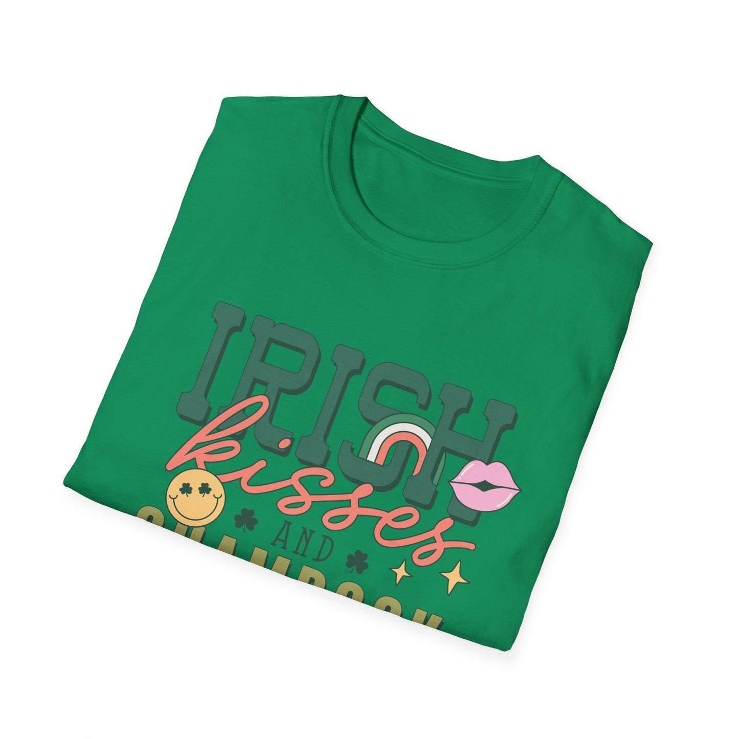 Irish Kisses and Shamrock Wishes Unisex T-Shirt