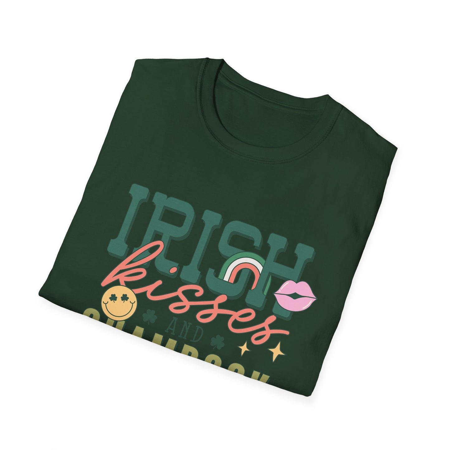 Irish Kisses and Shamrock Wishes Unisex T-Shirt
