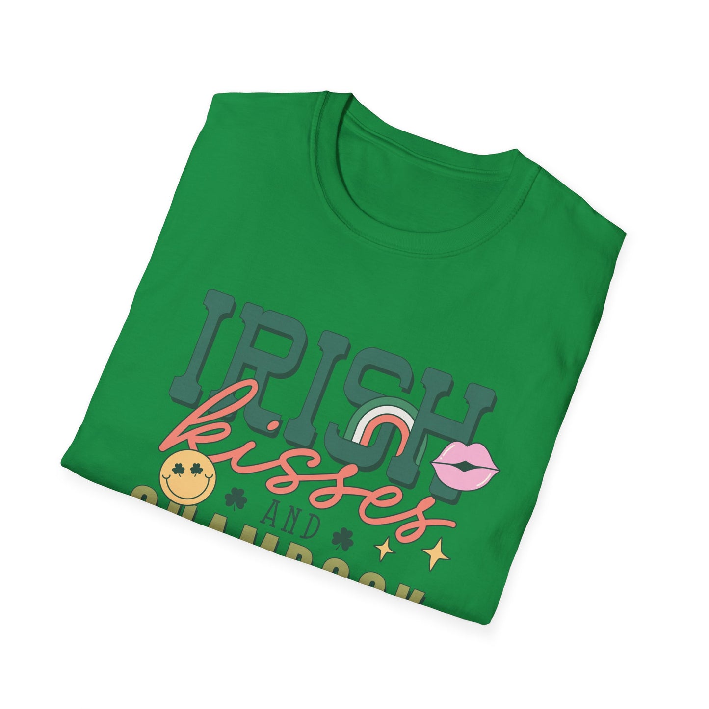 Irish Kisses and Shamrock Wishes Unisex T-Shirt